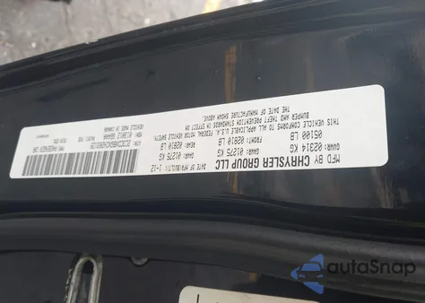 2012 Dodge Charger Se z USA, uszkodzony, nr VIN 2C3CDXBGXCH203129